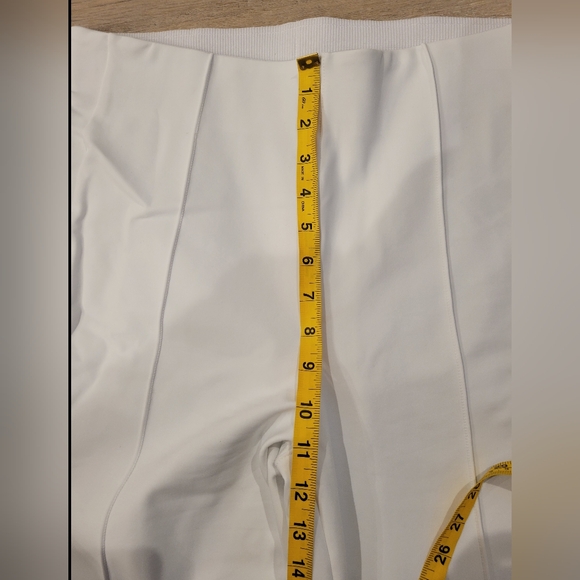 Glacier High Rise Bootcut Pant White Size 12 Athleta NWOT worn once - Picture 13 of 16